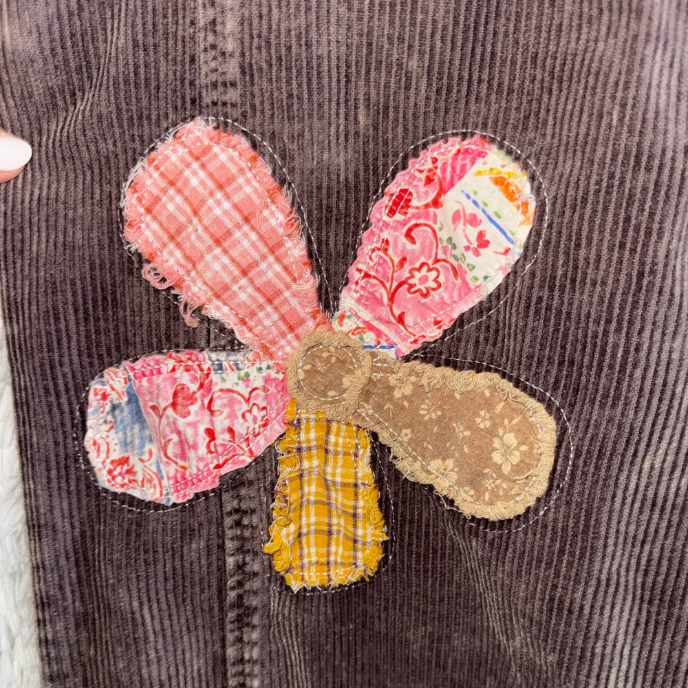Easel Mineral Washed Corduroy Overalls - Picture 2 of 7